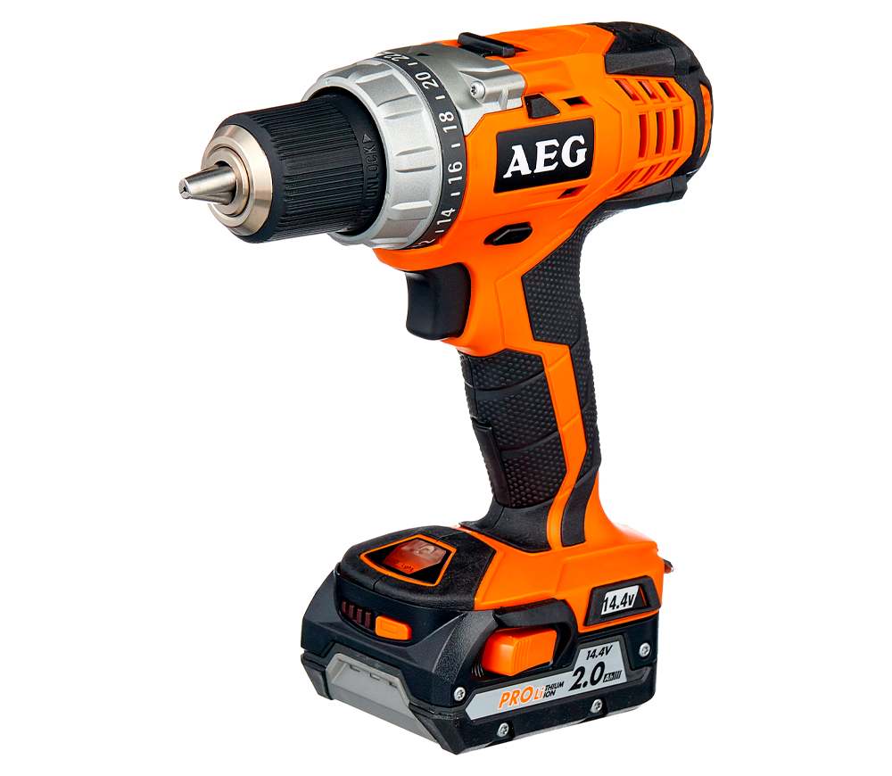 Шуруповерт аккумуляторный AEG BS14C LI-202C 14.4В 2Ач photo