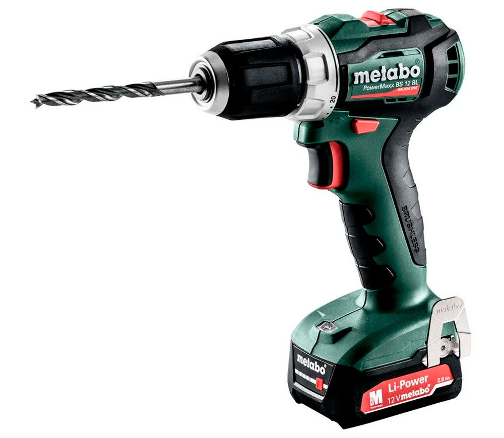 Mașină de înșurubat cu acumulator METABO PowerMaxx BS12 BL 12V 2Ah photo