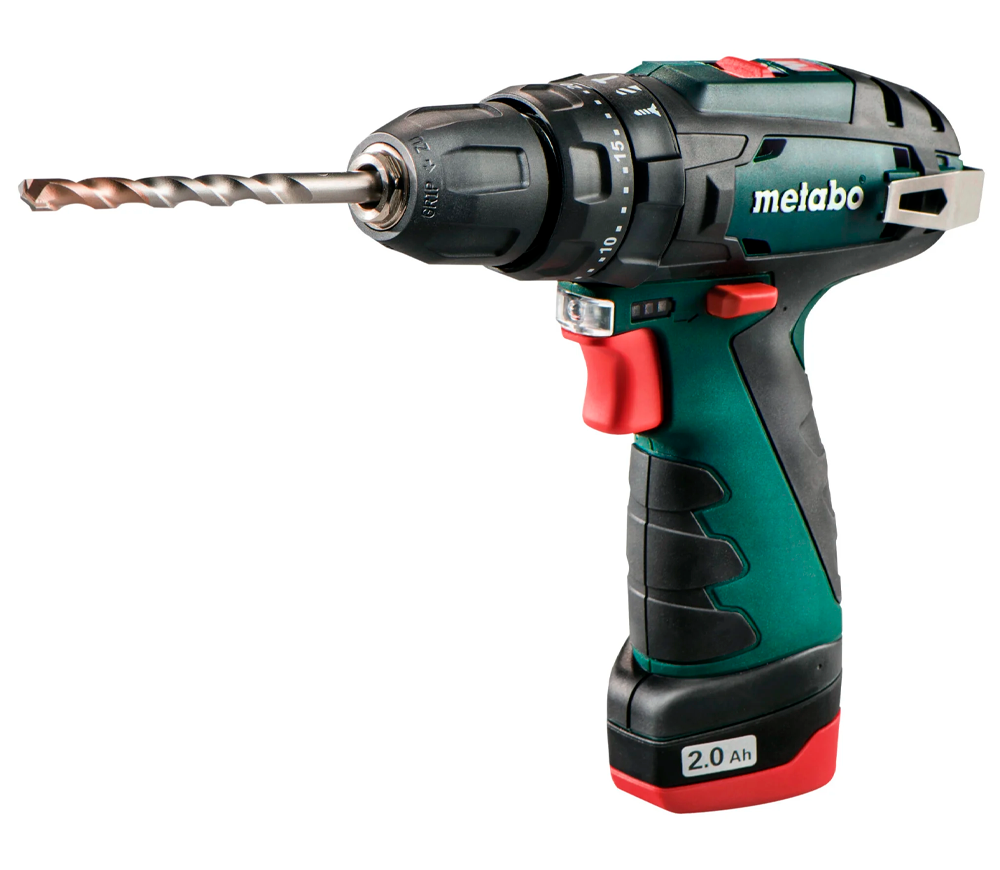 Шуруповерт аккумуляторный METABO PowerMaxx SВ (600385500) 12В 2Ач photo