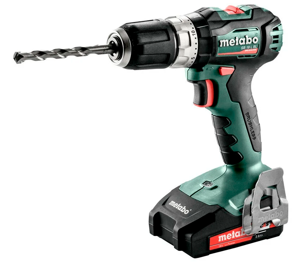 Шуруповерт аккумуляторный METABO SB 18 L BL 18В 2Ач photo