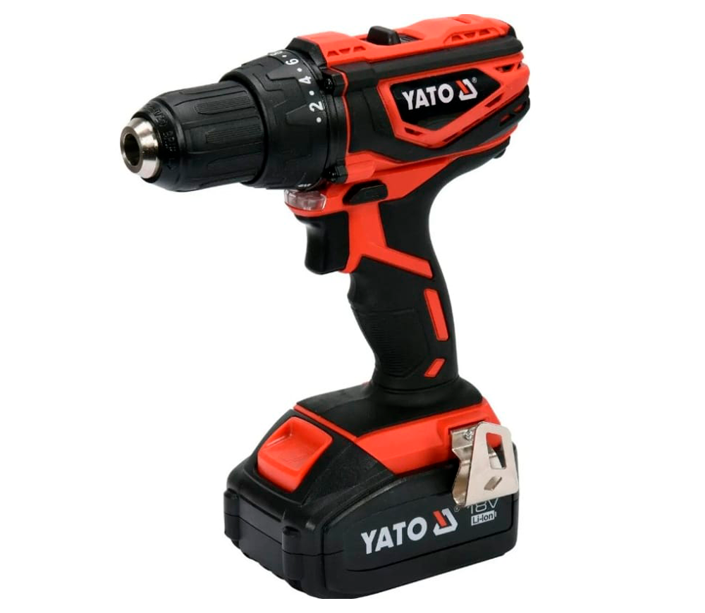 Шуруповерт аккумуляторный YATO YT82784 18В 3Ач photo