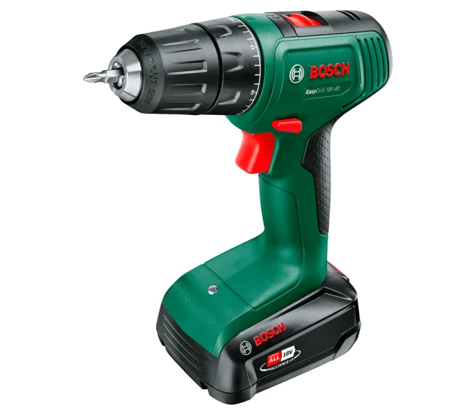 Шуруповерт аккумуляторный BOSCH EasyDrill 18V-40 18В 2Ач-1