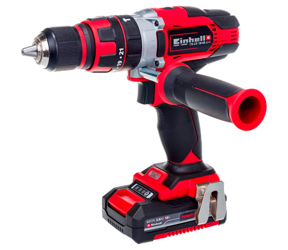 Mașină de înșurubat cu acumulator EINHELL PXC TE-CD 18/48 Li-i 18V 2Ah photo