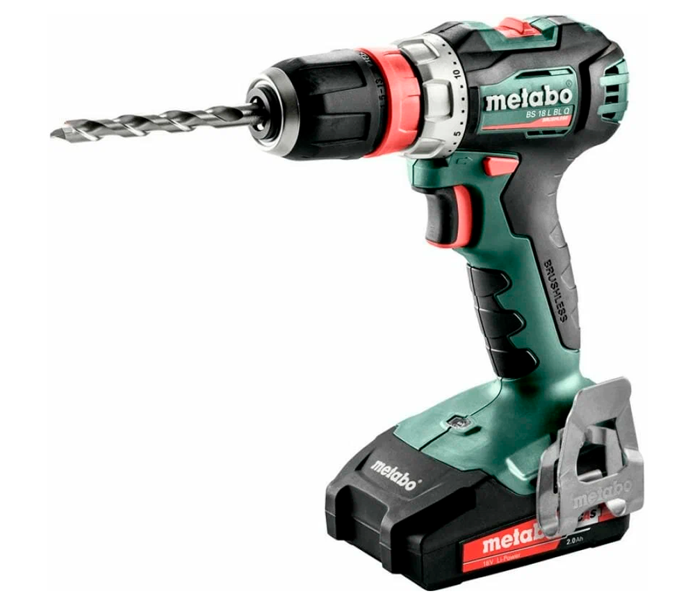 Шуруповерт аккумуляторный  METABO BS 18 L BL Q 18В 2Ач photo 0
