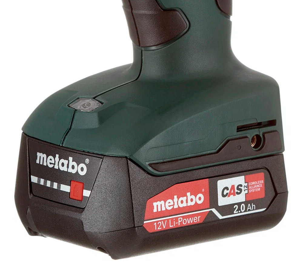Шуруповерт аккумуляторный METABO PowerMaxx BS12 Q 12В 2Ач photo 0