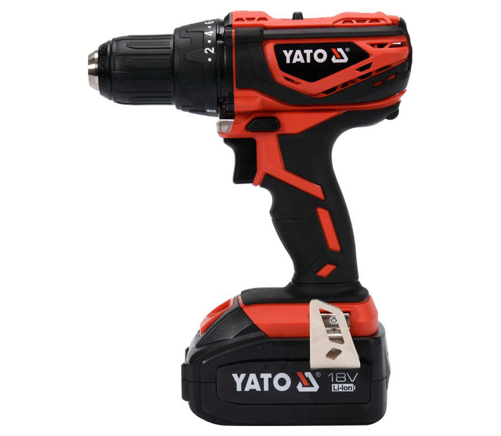 Шуруповерт аккумуляторный YATO YT82784 18В 3Ач photo 0