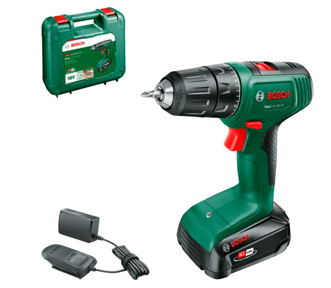 Шуруповерт аккумуляторный BOSCH EasyDrill 18V-40 18В 2Ач-2