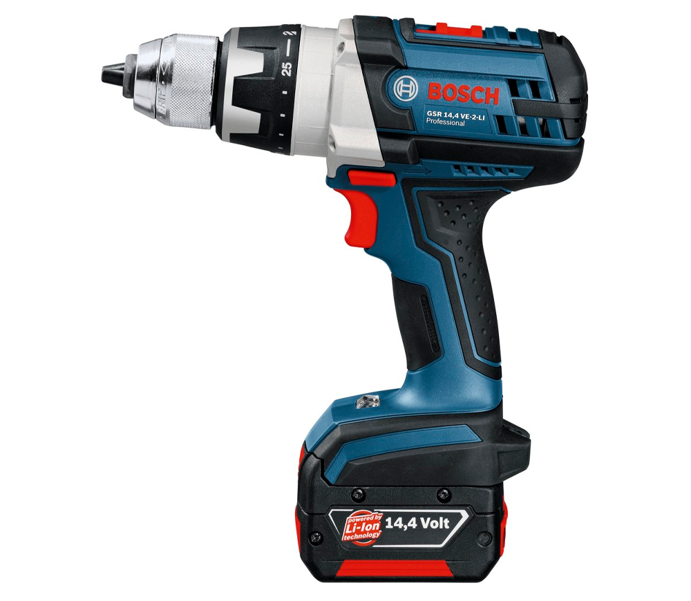 Шуруповерт аккумуляторный BOSCH GSR 14,4 VE-2-LI photo 0