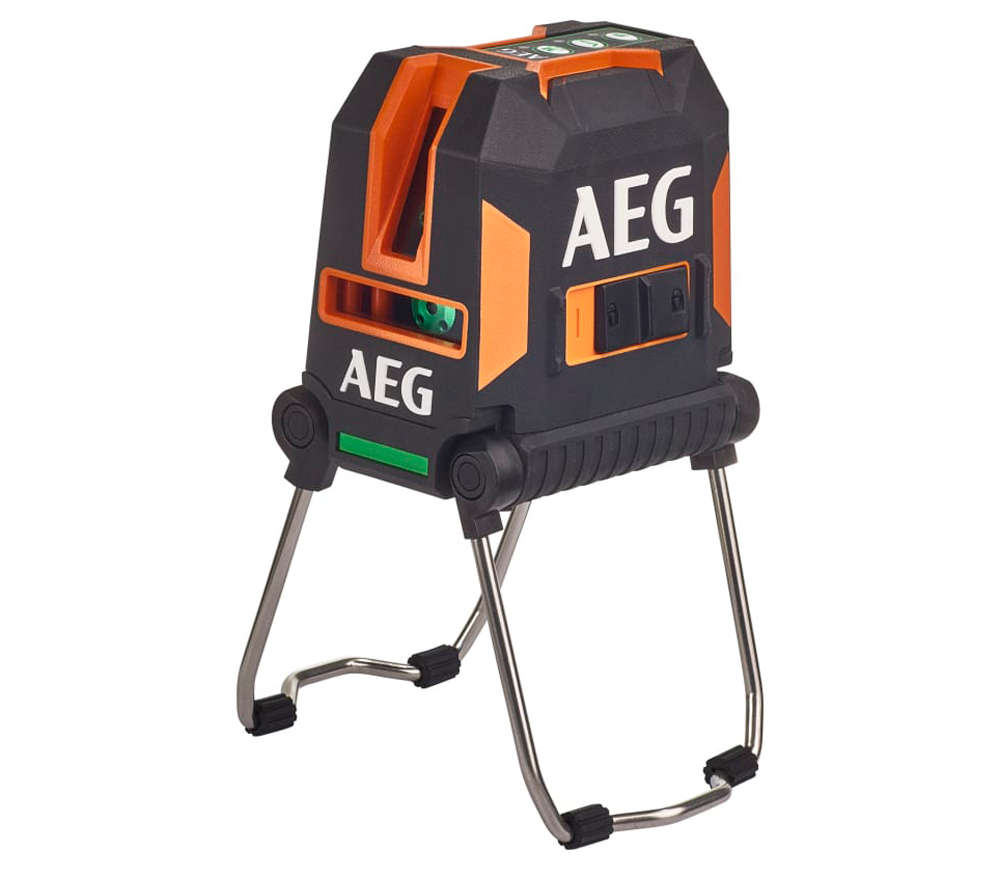 Лазерный уровень AEG CLG330-K 3луча 30m photo 1