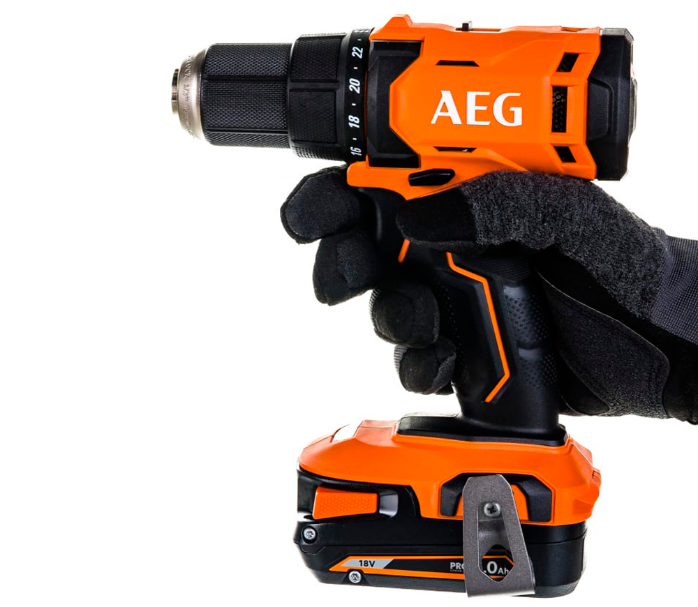 Mașină de înșurubat cu acumulator AEG BS18G4-202C 18V 2Ah photo 1