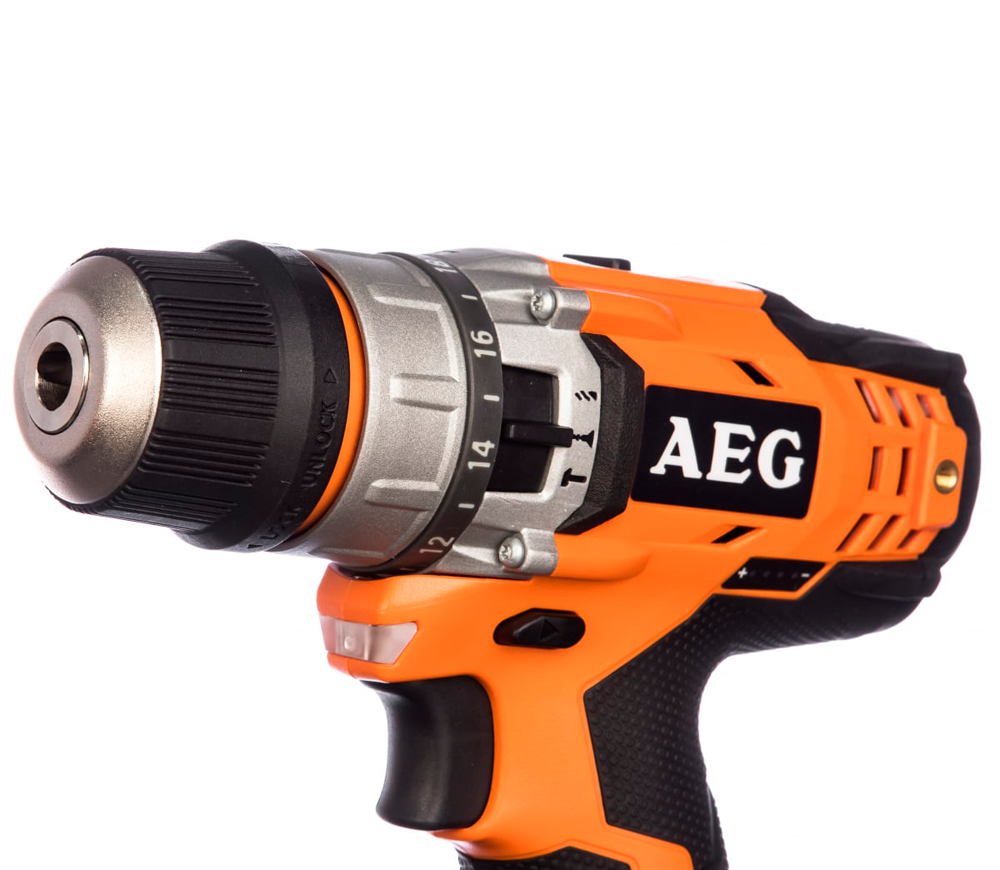 Шуруповерт аккумуляторный AEG BSB 12C2 Li-402CK 12В 4Ач photo 2