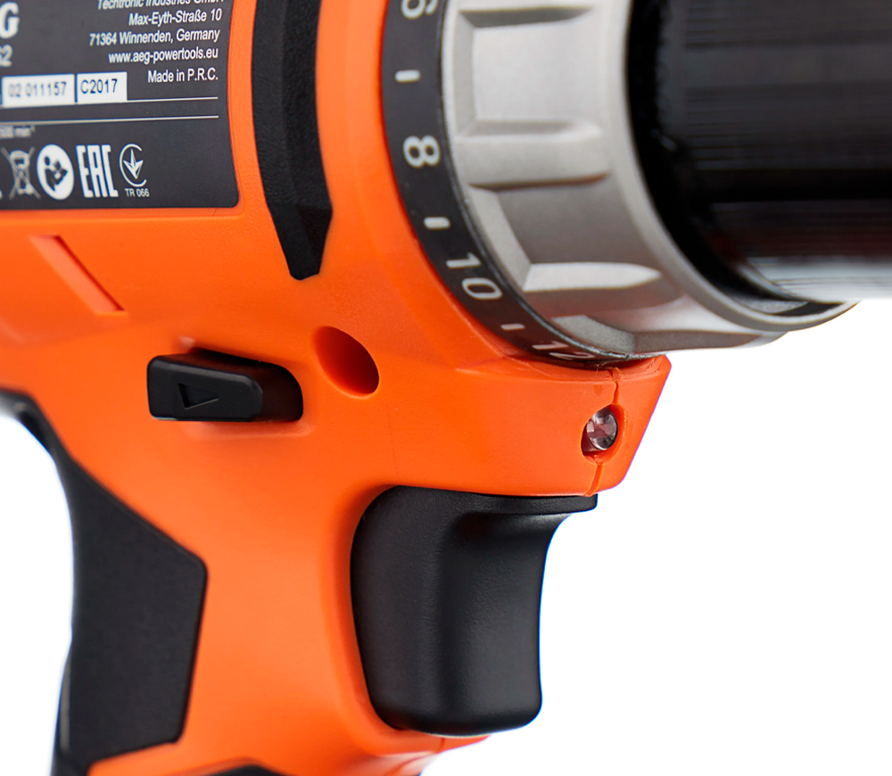Шуруповерт аккумуляторный AEG BS18G2 Li-152C 18В 1.5Ач photo 2
