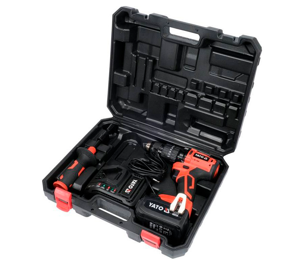 Mașină de înșurubat cu acumulator YATO YT82791 18V 3Ah photo 3