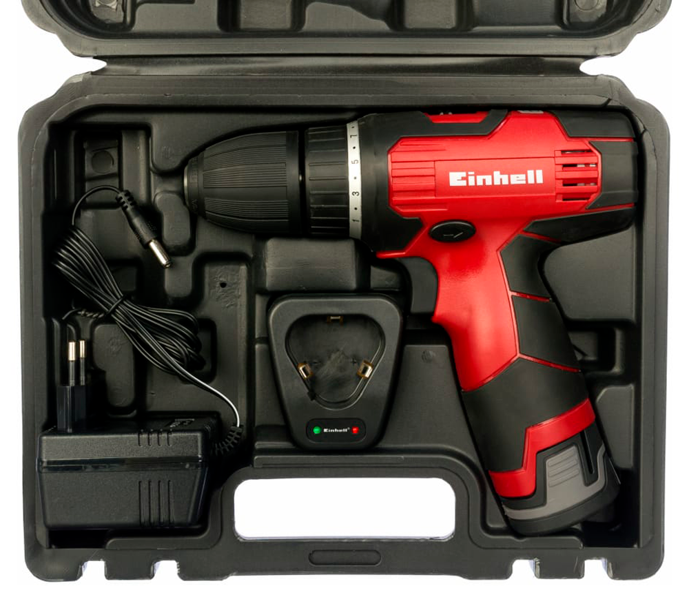 Шуруповерт аккумуляторный EINHELL TH-CD 12-2 Li TH-CD 12-2 24 12В 1.3Ач photo 2