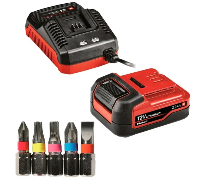 Шуруповерт аккумуляторный EINHELL TE-CD 12/1 Li 12В 2Ач-4