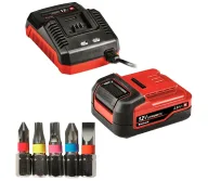 Шуруповерт аккумуляторный EINHELL TE-CD 12/1 Li 12В 2Ач-4