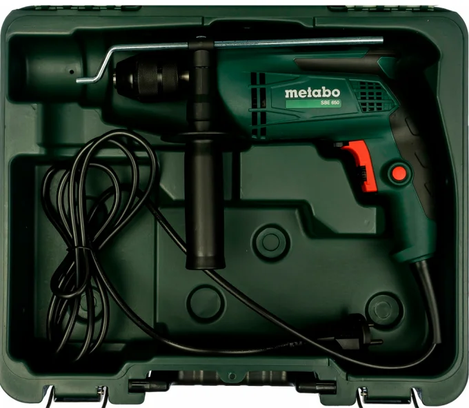 Дрель ударная METABO SBE 650 SSBF 650вт-5