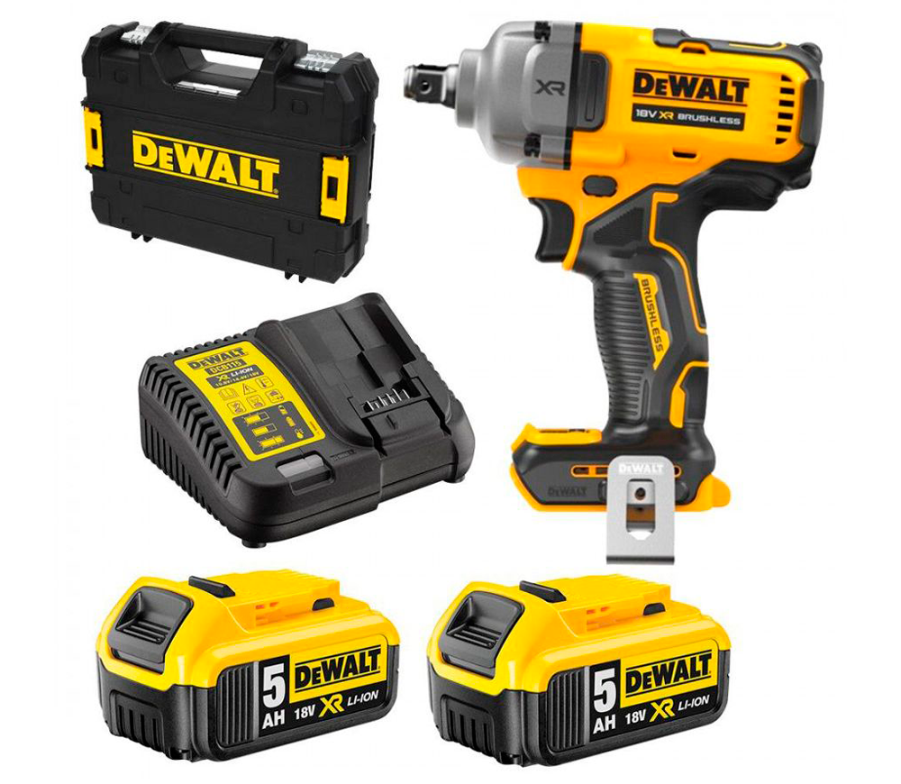 Mașină de înșurubat cu impact DEWALT DCF892P2T 415w 812Nm photo 3