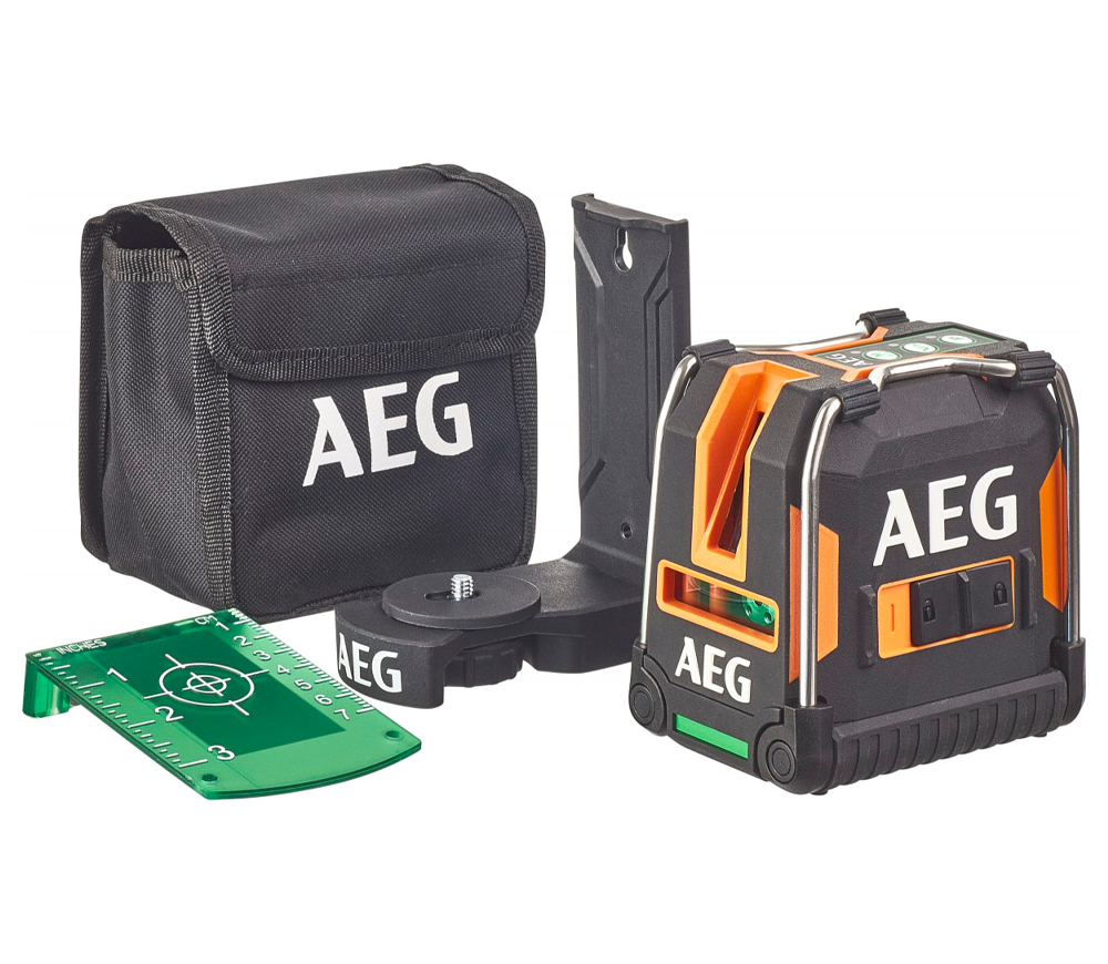 Лазерный уровень AEG CLG330-K 3луча 30m photo 3