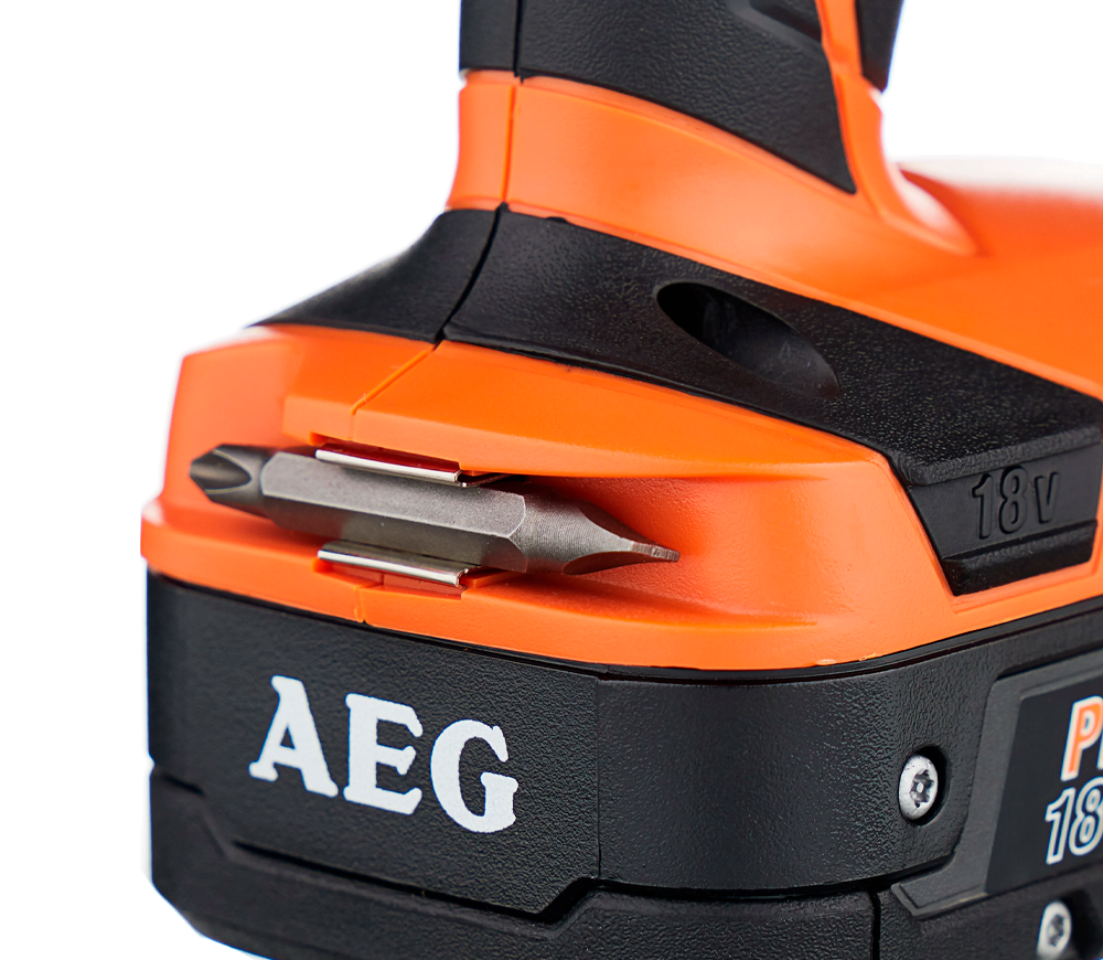 Шуруповерт аккумуляторный AEG BS18G2 Li-152C 18В 1.5Ач photo 3