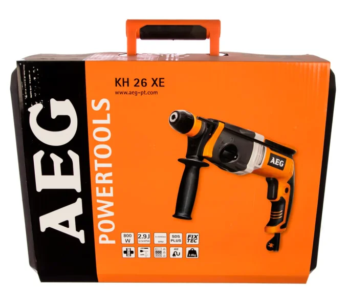 Перфоратор AEG KH26XE 800вт SDS-Plus-5