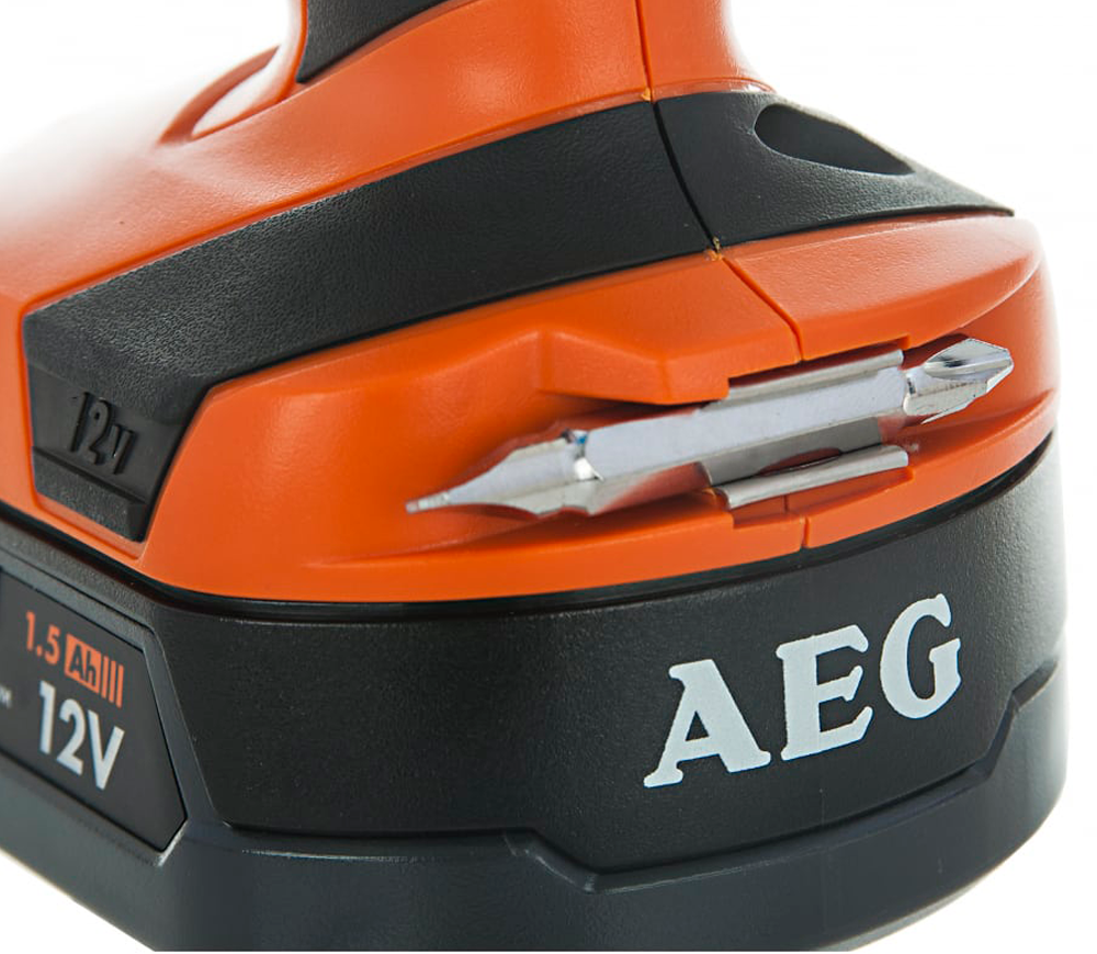 Шуруповерт аккумуляторный AEG BS12G2 Li-152C 12В 1.5Ач photo 4