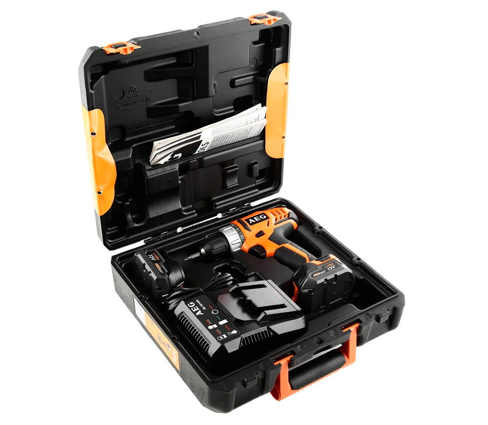 Шуруповерт аккумуляторный AEG BS12G2 Li-152C 12В 1.5Ач photo 5