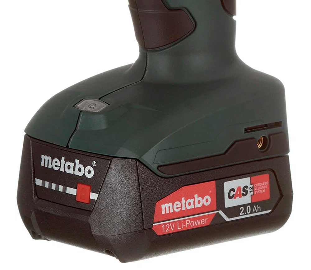 Mașină de înșurubat cu acumulator METABO PowerMaxx BS12 BL 12V 2Ah photo 5