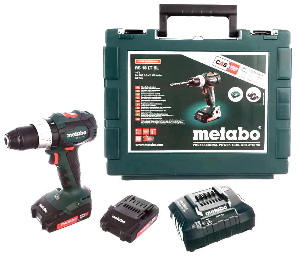 Mașină de înșurubat cu acumulator METABO BS 18 LT BL 18V 2Ah photo 6