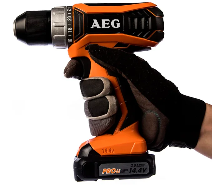 Шуруповерт аккумуляторный AEG BS14G3 LI-202C (4935451093) 14.4В 2Ач-7