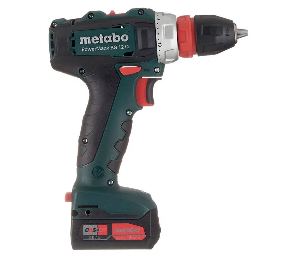 Шуруповерт аккумуляторный METABO PowerMaxx BS12 Q 12В 2Ач photo 3