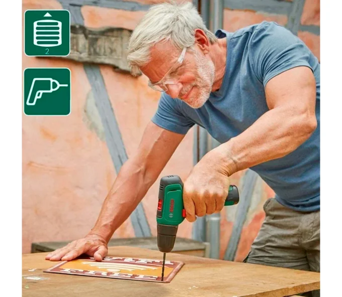 Mașină de înșurubat cu acumulator BOSCH EasyDrill 1200 12V 1.5Ah-9