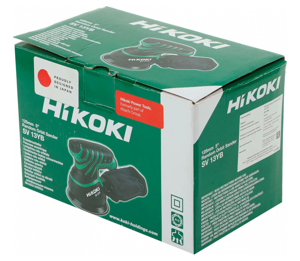 Mașină de șlefuit excentrică HIKOKI SV13YBNSZ 230w 125mm photo 7