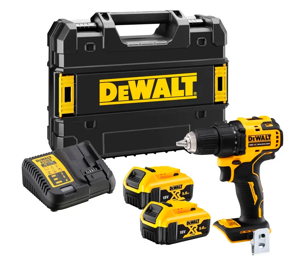 Mașină de înșurubat cu acumulator DEWALT DCD708P2T 18V 5Ah photo 7