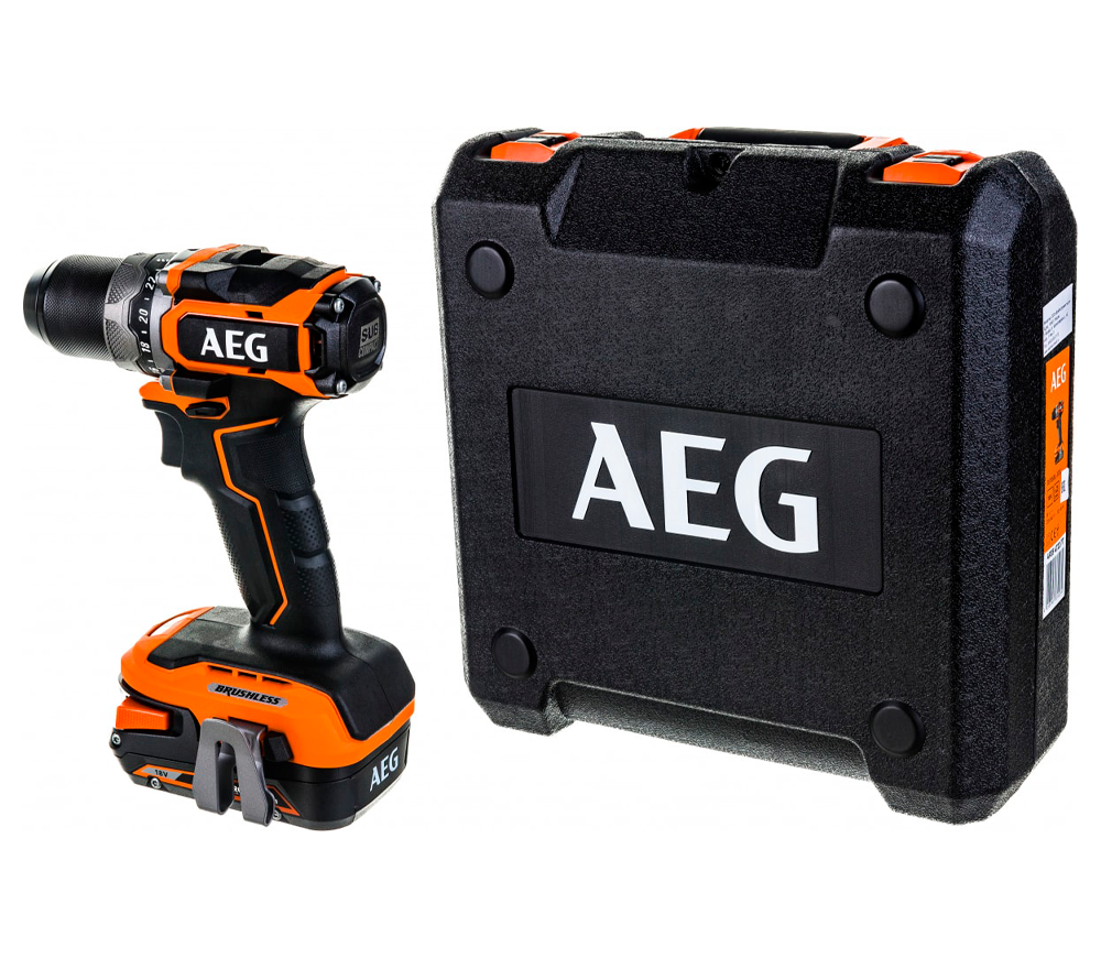 Шуруповерт аккумуляторный AEG Sub Compact BS18SBL-202C 18В 2Ач photo 7