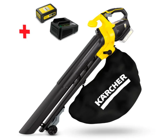 Воздуходувка аккумуляторная KARCHER BLV 18-200 BATTERY + KIT 18В 2,5Ач-1
