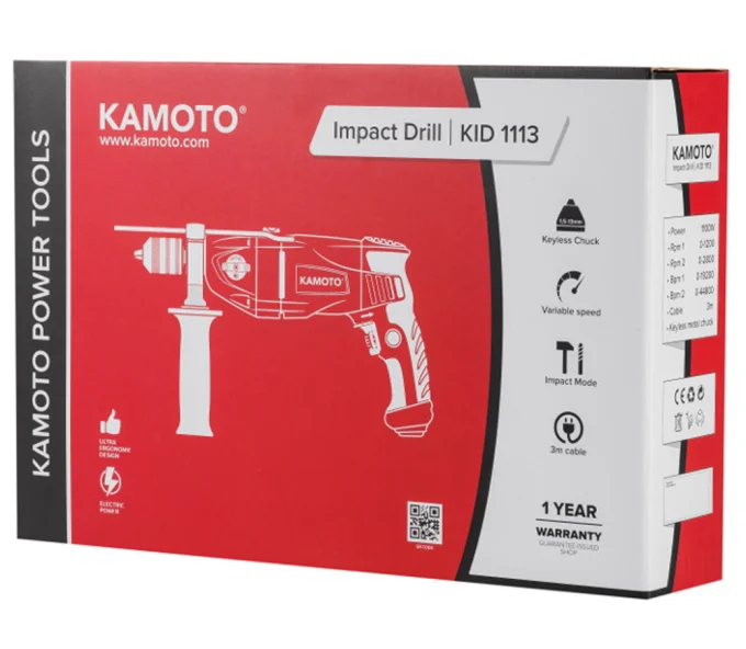 Дрель KAMOTO KID 1113 1100вт-9
