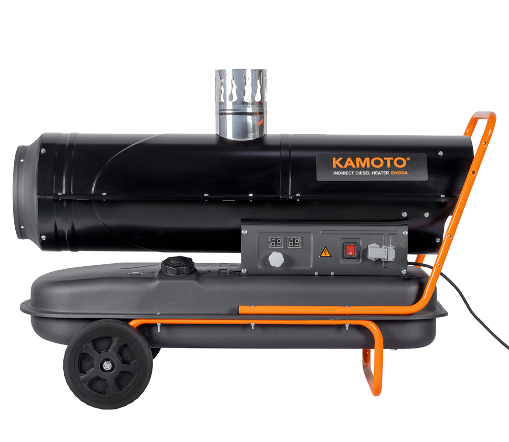 Aeroterma KAMOTO IDH 30A 30kw motorină/kerosen 750 000l/h photo 0