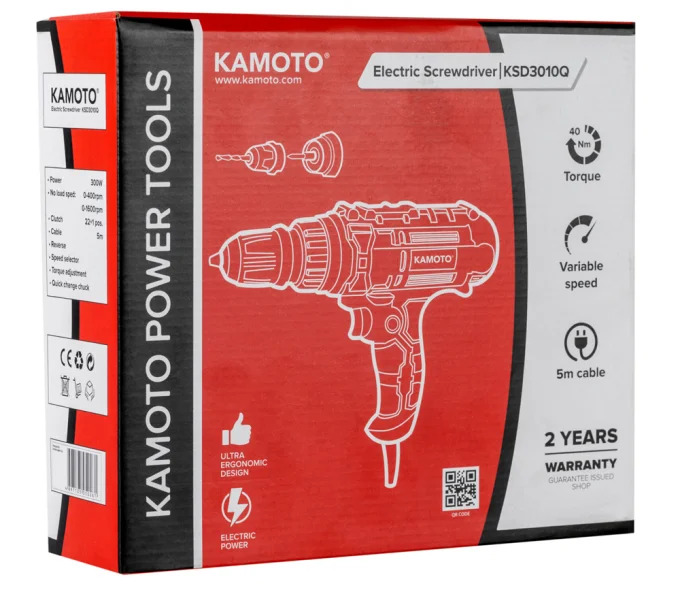 Шуруповерт KAMOTO KSD 3010Q 300вт-6