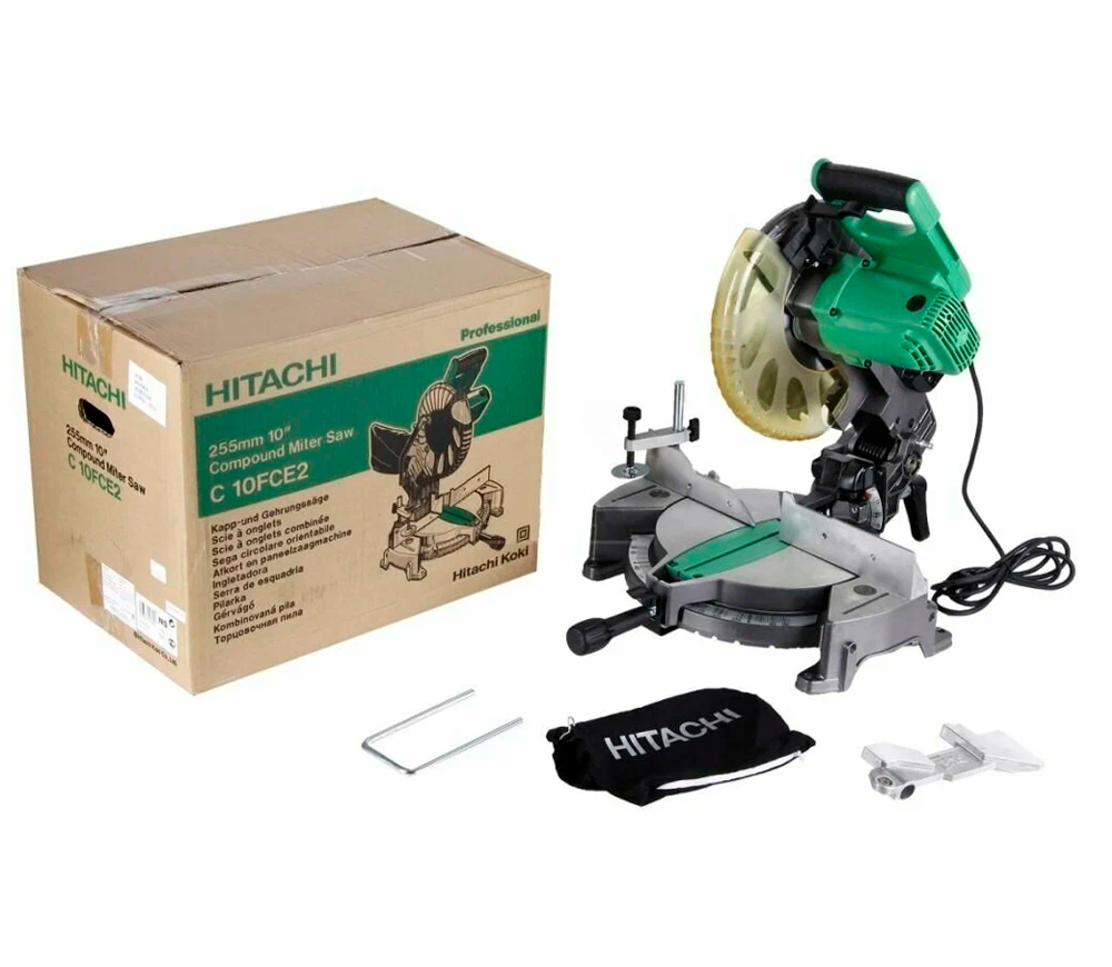 Торцовочная пила HIKOKI C10FCE2 1520вт 255мм photo 4