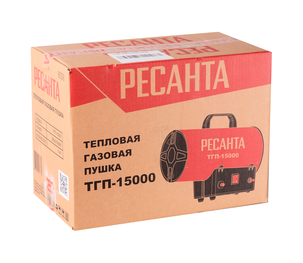 Тепловая пушка RESANTA ТГП-15000 15квт Пропан/Бутан 400  000л/ч photo 5