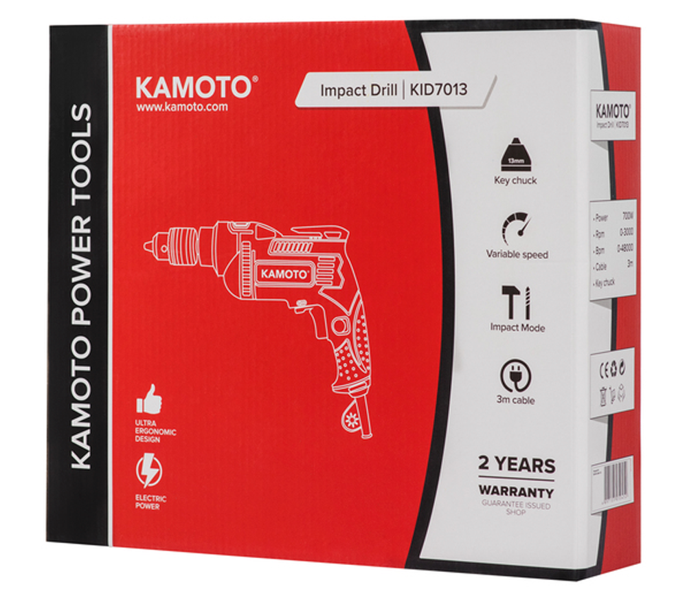 Дрель KAMOTO KID 7013 700вт photo 6