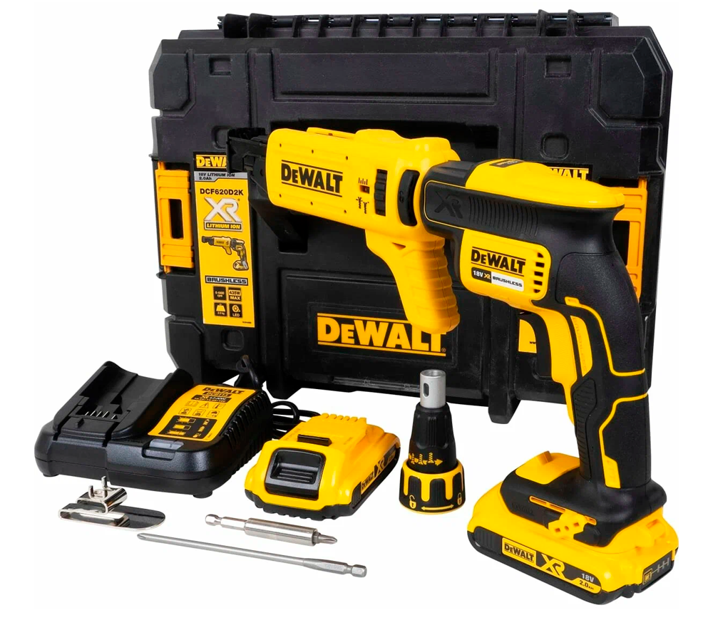 Шуруповерт аккумуляторный DEWALT DCF620D2K 18В 2Ач photo 8