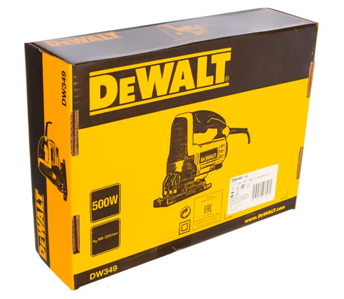 Лобзик DEWALT DW349 500вт-9