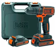Mașină de înșurubat cu acumulator BLACK&DECKER BDCDC18KB 18V 1.5Ah-10