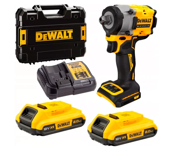 Гайковерт аккумуляторный DEWALT DCF922D2T 18 В 406 Нм-10