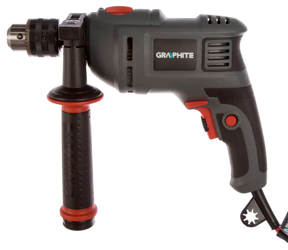 Mașină de găurit GRAPHITE 58G725 550w photo 0