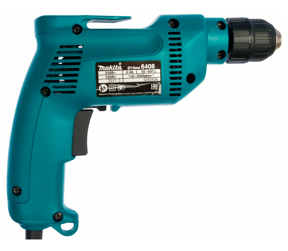Mașină de găurit MAKITA 6408 530w photo 0