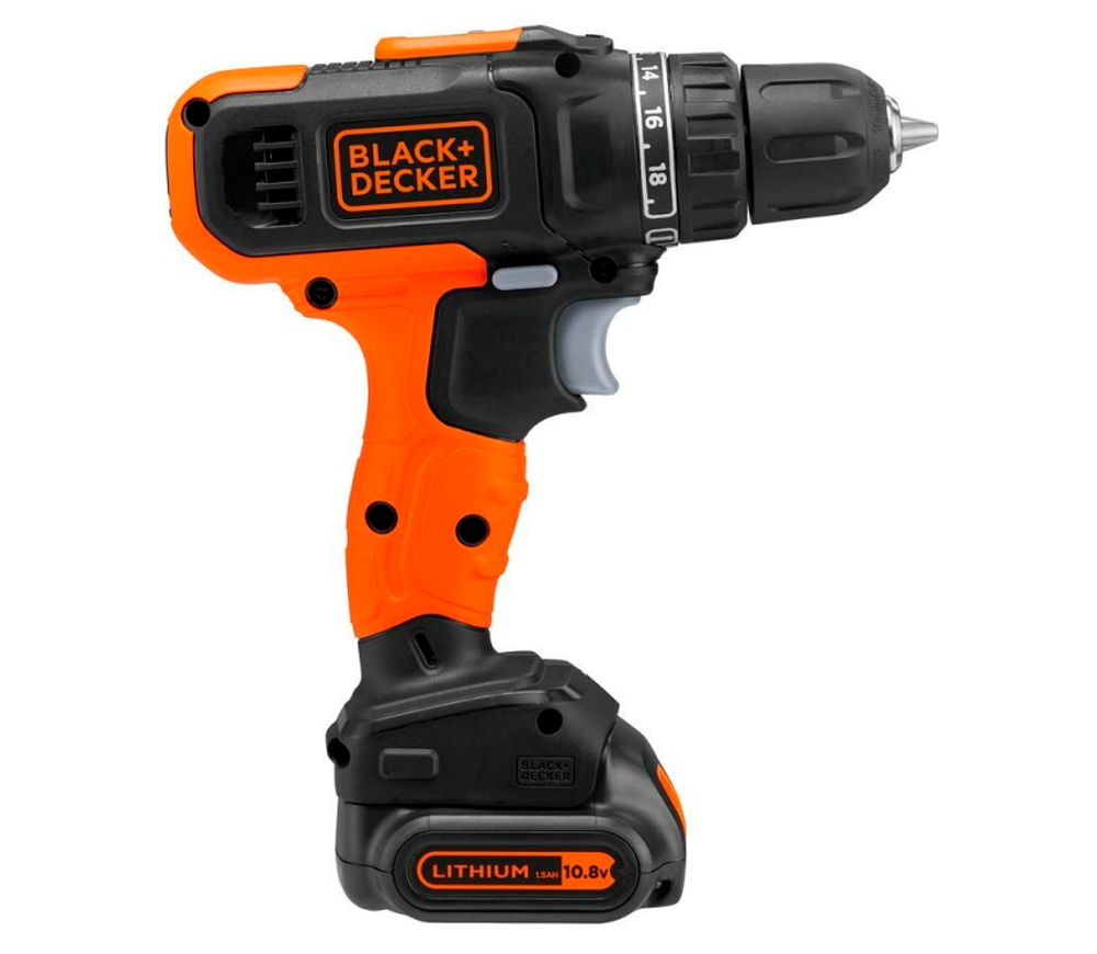 Mașină de înșurubat cu acumulator BLACK&DECKER BCD7122CK 10.8V 1.5Ah photo 1