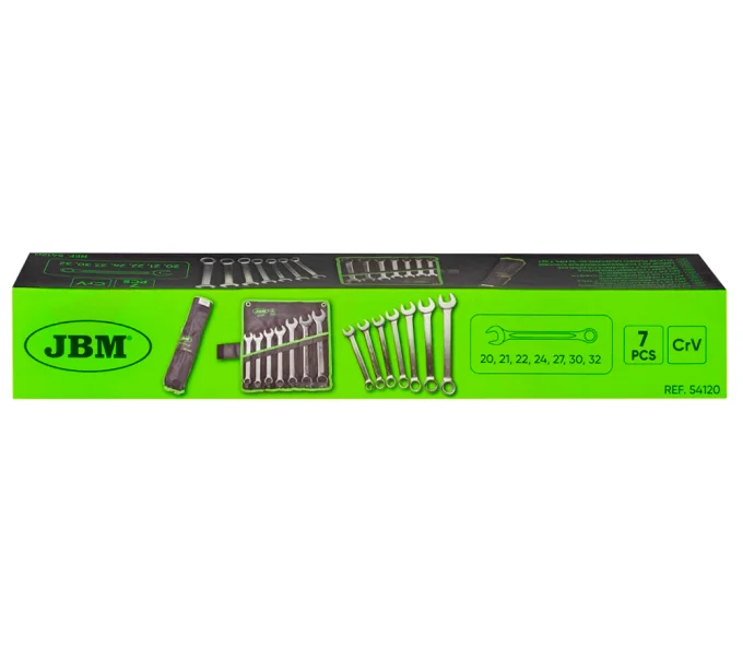 Setul de chei combinate JBM-54120 20-32mm-3